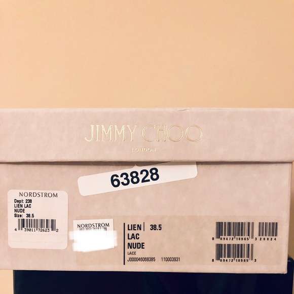 Jimmy Choo Lien Lace d’Orsay Pump, Nude - Picture 8 of 8